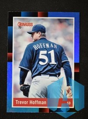 2022 Donruss Base Retro 1988 Holo Blue #252 Trevor Hoffman - San Diego Padres